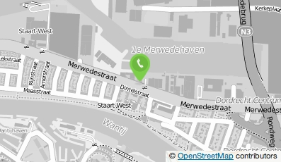 Bekijk kaart van Garage Demirtas in Dordrecht
