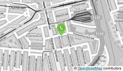 Bekijk kaart van Maatschap PhysioLab in Amsterdam