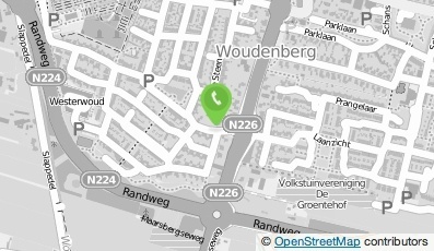 Bekijk kaart van Tandheelkundig Centrum Nieuwoord in Woudenberg