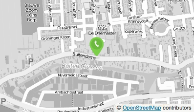 Bekijk kaart van Nanny Daycare voor Kinderoase t.h.o.d.n. Franch & Free in Giessenburg