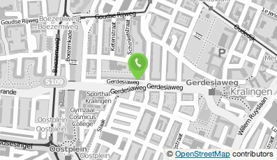 Bekijk kaart van Café Gerdesia in Rotterdam