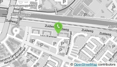 Bekijk kaart van db onderhoud & advies  in Zoetermeer