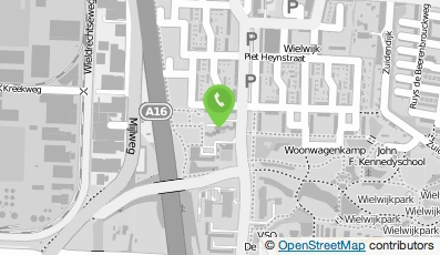 Bekijk kaart van Afsprakenburo Ward in Dordrecht