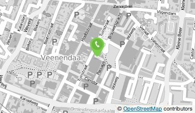 Bekijk kaart van Veenendaal Telecom B.V. in Veenendaal