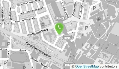 Bekijk kaart van van Rosse Installatietechniek in Hilversum