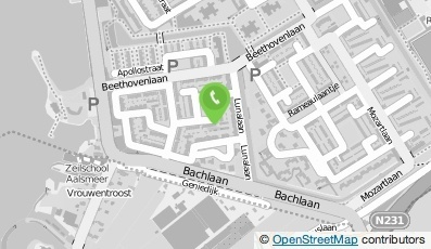 Bekijk kaart van Dagvoorzitter.nl in Aalsmeer