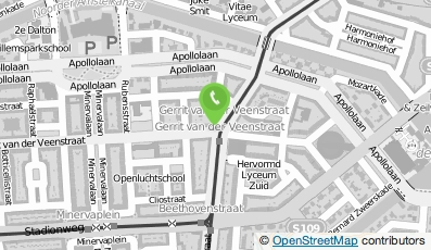 Bekijk kaart van IJscuypje Beethovenstraat in Amsterdam