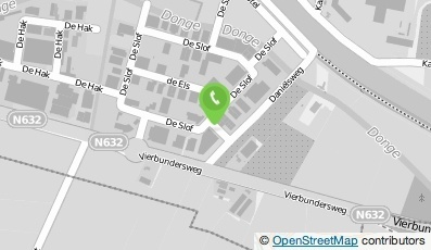 Bekijk kaart van Van der Linden Montage- en Klusbedrijf in Dongen