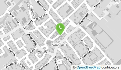 Bekijk kaart van Van der Bij Fietsen in Koudum