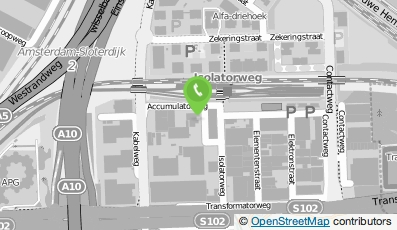 Bekijk kaart van Amcar Autoverhuur Westpoort in Amsterdam