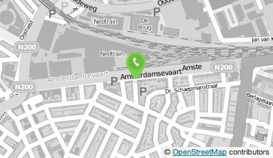 Bekijk kaart van Logopediepraktijk  M.P. de Boer-Groen, locatie Haarlem-Oost in Haarlem