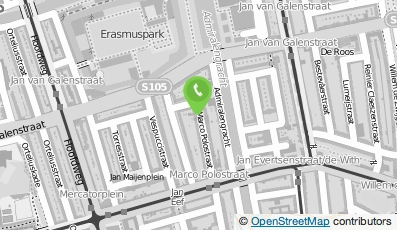 Bekijk kaart van Elena PR in Amsterdam