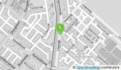 Bekijk kaart van Snackbar Lisserdijk in Lisserbroek