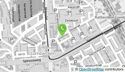 Bekijk kaart van Kapsalon & Nagelstudio Lombardijen in Rotterdam