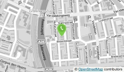 Bekijk kaart van Pedicure Hilda Kors in Groningen