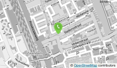 Bekijk kaart van Bloementuin aan de Zaan  in Zaandam