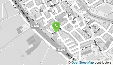 Bekijk kaart van Plein 10 Communicatie in Valkenburg (Zuid-Holland)