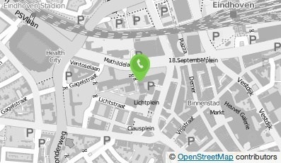 Bekijk kaart van Glasvezel.support in Eindhoven