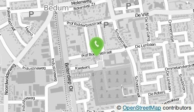 Bekijk kaart van Douche Verhuur Groningen in Bedum