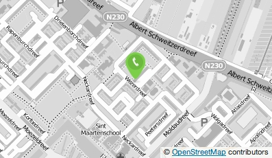 Bekijk kaart van Buitengewonekaders in Amsterdam