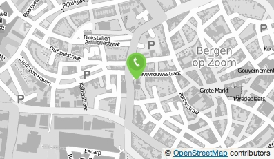 Bekijk kaart van Laura's Voetverzorging in Bergen op Zoom