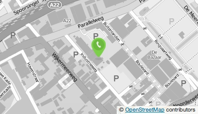 Bekijk kaart van Shoped in Beverwijk