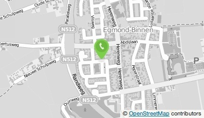 Bekijk kaart van welzijn en bedden in Egmond-Binnen