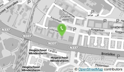 Bekijk kaart van Kinderdagverblijf Pi Hanzeland - De Cirkel Groep in Zwolle