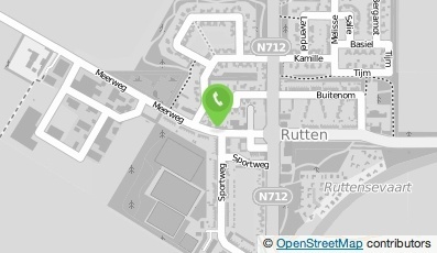 Bekijk kaart van Pedicure Dorenda in Rutten