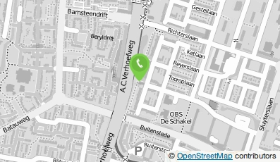 Bekijk kaart van The Famous Bakery B.V. in Nieuwegein
