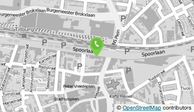 Bekijk kaart van SROM architecten in Tilburg