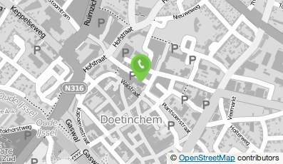 Bekijk kaart van Grand Café Doetinchems Meisje B.V. in Arnhem