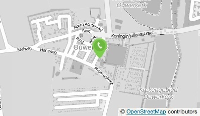 Bekijk kaart van Vermeer Loodgieterwerk en Installatietechniek in Ouwerkerk