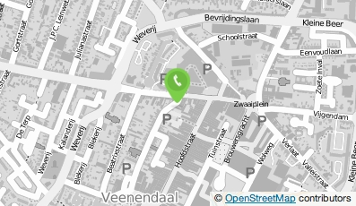 Bekijk kaart van Theja Tapijtcentrum B.V. in Veenendaal