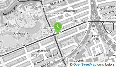 Bekijk kaart van Namaste Coöperatief UA in Amsterdam