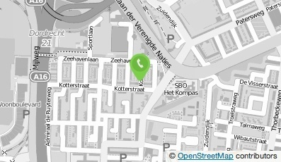 Bekijk kaart van Stukadoorsbedrijf Rook in Dordrecht