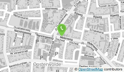 Bekijk kaart van outlet oosterwolde in Oosterwolde (Friesland)