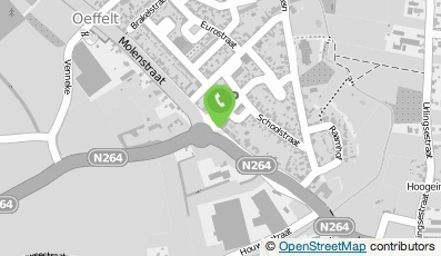 Bekijk kaart van Cafe-Zaal De Buuf in Oeffelt