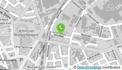 Bekijk kaart van Huesman Belastingadviseurs V.O.F. in Bergen op Zoom