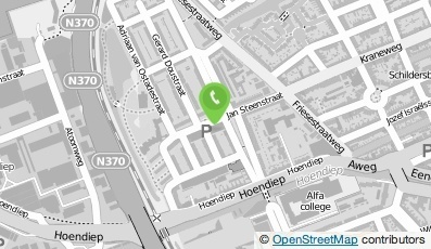 Bekijk kaart van Cafetaria 'Gruno' in Groningen