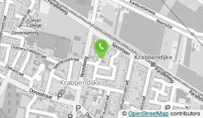 Bekijk kaart van Logopediepraktijk Reimerswaal in Krabbendijke