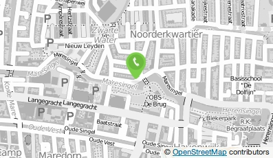 Bekijk kaart van OpRecht Nederland B.V. in Leiden