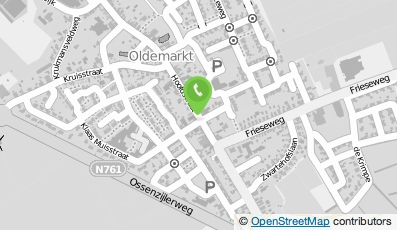Bekijk kaart van Martine@work in Oldemarkt