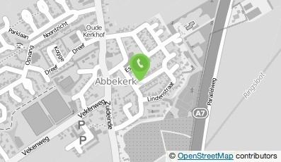 Bekijk kaart van Klussenbedrijf Nick Meijners  in Abbekerk