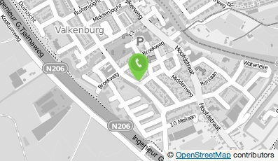 Bekijk kaart van Emiel timmer- en onderhoudsbedrijf in Valkenburg (Zuid-Holland)