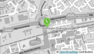 Bekijk kaart van UWV Nijmegen in Arnhem