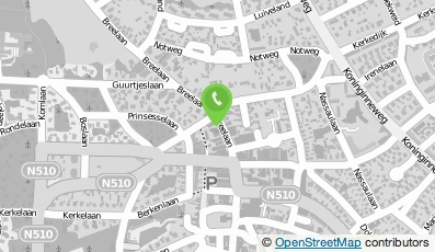 Bekijk kaart van Cafe de Oude Meester in Bergen (Noord-Holland)