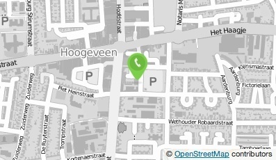 Bekijk kaart van Leger des Heils in Hoogeveen