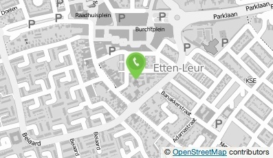 Bekijk kaart van Top hairextensions in Etten-Leur