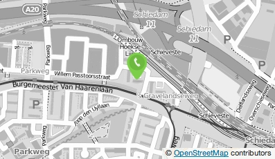 Bekijk kaart van Member Lounge Blijdorp in Rotterdam